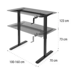 Multidesk Höhenverstellbarer Schreibtisch Manuell 73-123 Cm Höhe 19 Multidesk Höhenverstellbarer Schreibtisch Manuell 73-123 Cm Höhe -Haushaltsgeräte Förderung 10034483 yy 0009 logo
