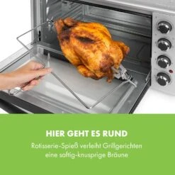 Masterchef 45 Mini-Backofen 45l 2000W 100-230 °C Timer Silber 16 Masterchef 45 Mini-Backofen 45l 2000W 100-230 °C Timer Silber -Haushaltsgeräte Förderung 10034497 de 0006 logo