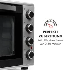 Masterchef 60 Mini-Backofen 60l 2000W 100-230 °C Timer Silber -Haushaltsgeräte Förderung 10034499 de 0005 logo