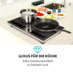 Varicook Steel Induktionskochfeld 3100W 10 Leistungsstufen Topfsensor 12 Varicook Steel Induktionskochfeld 3100W 10 Leistungsstufen Topfsensor -Haushaltsgeräte Förderung 10034504 de 0002 logo