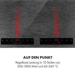 Varicook Steel Induktionskochfeld 3100W 10 Leistungsstufen Topfsensor 14 Varicook Steel Induktionskochfeld 3100W 10 Leistungsstufen Topfsensor -Haushaltsgeräte Förderung 10034504 de 0004 logo