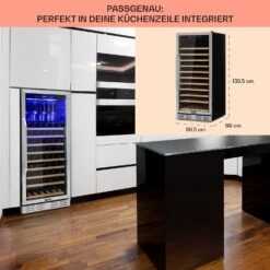 Vinovilla Grande 127 Built-in Uno Weinkühlschrank 320 Ltr 127 Fl. LED -Haushaltsgeräte Förderung 10034524 DE 0006 usp
