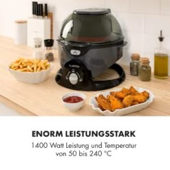 VitAir Pommesmaster Heißluftfritteuse 360° 1400W 50-240°C Timer -Haushaltsgeräte Förderung 10034529 de 0002 logo
