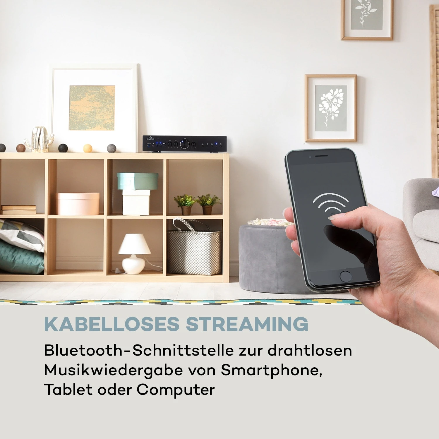 AV2-CD608BT HiFi-Stereo-Verstärker 4x100W RMS BT Dig-Opt-In 6 AV2-CD608BT HiFi-Stereo-Verstärker 4x100W RMS BT Dig-Opt-In - Image 4