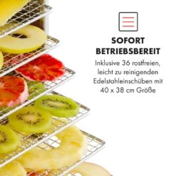 Master Jerky 550 Dörrautomat 2400W 40-90 °C 24h-Timer Edelstahl Silber -Haushaltsgeräte Förderung 10034546 de 0004 logo