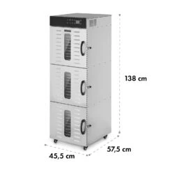 Master Jerky 550 Dörrautomat 2400W 40-90 °C 24h-Timer Edelstahl Silber -Haushaltsgeräte Förderung 10034546 yy 0008 dimensions