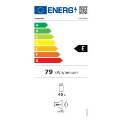Scooby Minikühlschrank 40 Liter Kompressor 39 DB Kompakt -Haushaltsgeräte Förderung 10034549 energy label