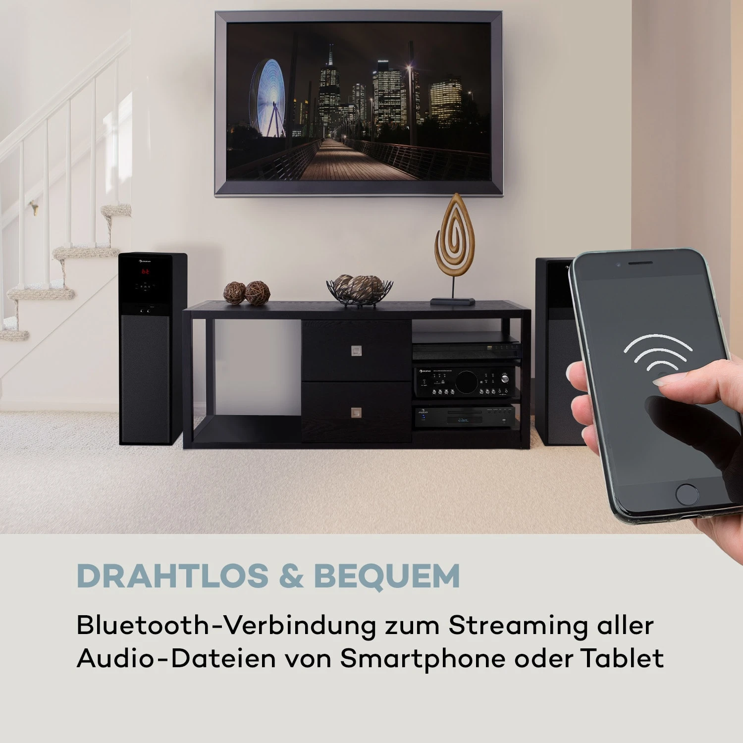 AMP-218 BT Digital-Surround-Verstärker 5.1 2x120W 3x50W RMS BT 2xMikro 5 AMP-218 BT Digital-Surround-Verstärker 5.1 2x120W 3x50W RMS BT 2xMikro - Image 3