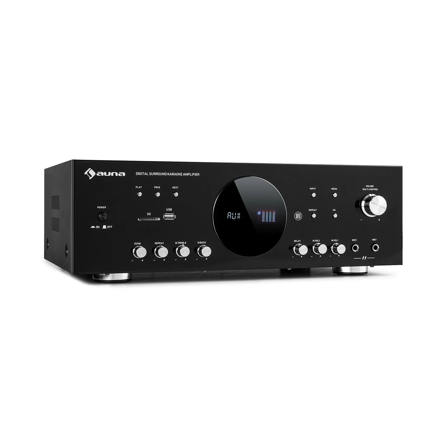 AMP-218 BT Digital-Surround-Verstärker 5.1 2x120W 3x50W RMS BT 2xMikro 3 AMP-218 BT Digital-Surround-Verstärker 5.1 2x120W 3x50W RMS BT 2xMikro