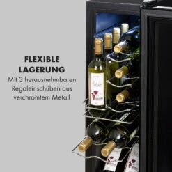 Shiraz 12 Slim Uno Weinkühlschrank 32l/12Fl.Touch 85 W 5-18 °C LED -Haushaltsgeräte Förderung 10034625 de 0006 logo