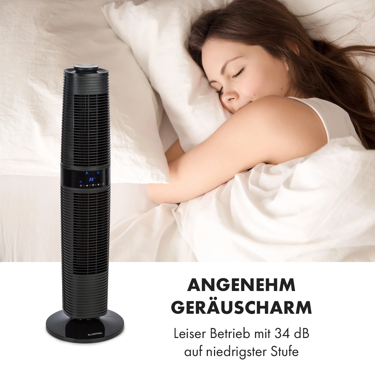 Twister Turmventilator 45 W | 343 M³/h Oszillation Touch Fernbedienung 8 Twister Turmventilator 45 W | 343 M³/h Oszillation Touch Fernbedienung - Image 6