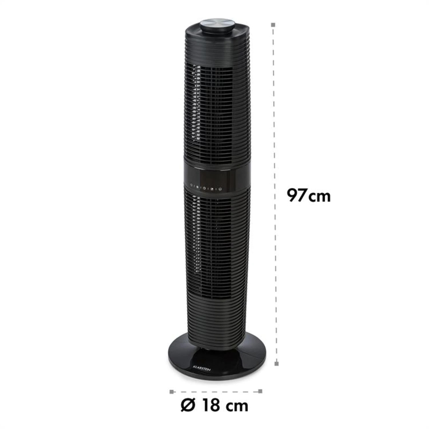 Twister Turmventilator 45 W | 343 M³/h Oszillation Touch Fernbedienung 10 Twister Turmventilator 45 W | 343 M³/h Oszillation Touch Fernbedienung - Image 8
