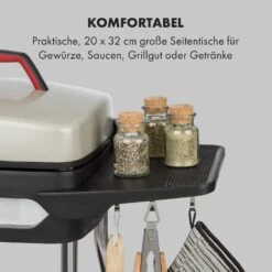 Gatsby Elektrogrill 2000W Antihaft-Grillfläche Seitentische -Haushaltsgeräte Förderung 10034707 de 0003 logo