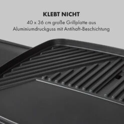 Gatsby Elektrogrill 2000W Antihaft-Grillfläche Seitentische -Haushaltsgeräte Förderung 10034707 de 0004 logo