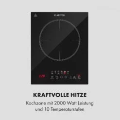 Cook N Roll Induktionskochfeld 2000W Timer 10 Stufen Bratenthermometer -Haushaltsgeräte Förderung 10034708 de 0005 logo