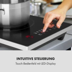 Cook N Roll Induktionskochfeld 2000W Timer 10 Stufen Bratenthermometer -Haushaltsgeräte Förderung 10034708 de 0006 logo