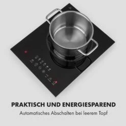 Cook N Roll Induktionskochfeld 2000W Timer 10 Stufen Bratenthermometer -Haushaltsgeräte Förderung 10034708 de 0007 logo