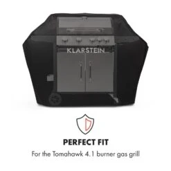 Tomahawk Wetterschutzhaube 600D Canvas 30/70% PE/PVC Schwarz 10 Tomahawk Wetterschutzhaube 600D Canvas 30/70% PE/PVC Schwarz -Haushaltsgeräte Förderung 10034713 yy 0002 logo Klarstein Tomahawk Wetterschutzhaube 140cm