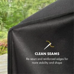 Tomahawk Wetterschutzhaube 600D Canvas 30/70% PE/PVC Schwarz 12 Tomahawk Wetterschutzhaube 600D Canvas 30/70% PE/PVC Schwarz -Haushaltsgeräte Förderung 10034713 yy 0004 logo Klarstein Tomahawk Wetterschutzhaube 140cm