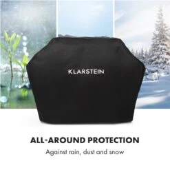 Tomahawk Wetterschutzhaube 600D Canvas 30/70% PE/PVC Schwarz 13 Tomahawk Wetterschutzhaube 600D Canvas 30/70% PE/PVC Schwarz -Haushaltsgeräte Förderung 10034713 yy 0005 logo Klarstein Tomahawk Wetterschutzhaube 140cm