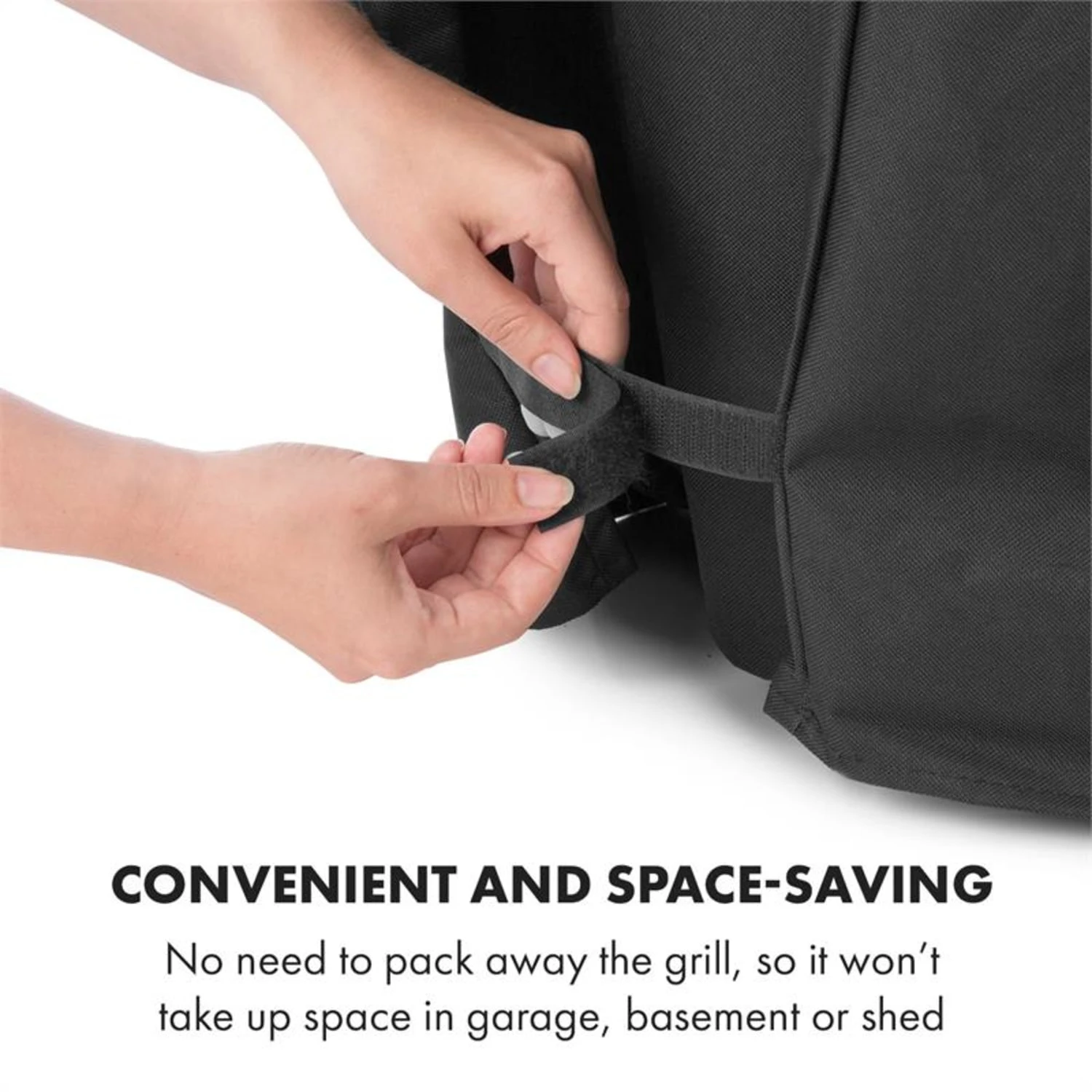 Tomahawk Wetterschutzhaube 600D Canvas 30/70% PE/PVC Schwarz 8 Tomahawk Wetterschutzhaube 600D Canvas 30/70% PE/PVC Schwarz - Image 6