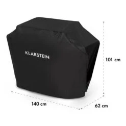 Tomahawk Wetterschutzhaube 600D Canvas 30/70% PE/PVC Schwarz 15 Tomahawk Wetterschutzhaube 600D Canvas 30/70% PE/PVC Schwarz -Haushaltsgeräte Förderung 10034713 yy 0007 logo Klarstein Tomahawk Wetterschutzhaube 140cm