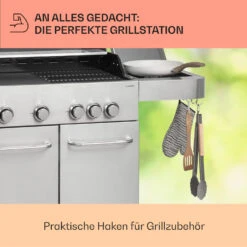 Valkyrie Gasgrill 4x3,5 KW + 3,15 KW Brenner 74x44 Cm Grill Edelstahl 16 Valkyrie Gasgrill 4x3,5 KW + 3,15 KW Brenner 74x44 Cm Grill Edelstahl -Haushaltsgeräte Förderung 10034715 de 0007 usp