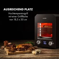 Hannibal Hochtemperaturgrill Indoor 2.200W 850°C Edelstahl Schwarz -Haushaltsgeräte Förderung 10034804 de 0002 logo