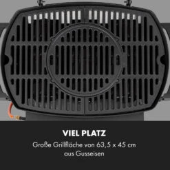 Vanquish Gasgrill 3 Edelstahlbrenner 3 X 3 KW 63,5 X 45 Cm Grillfläche -Haushaltsgeräte Förderung 10034805 de 0006 logo
