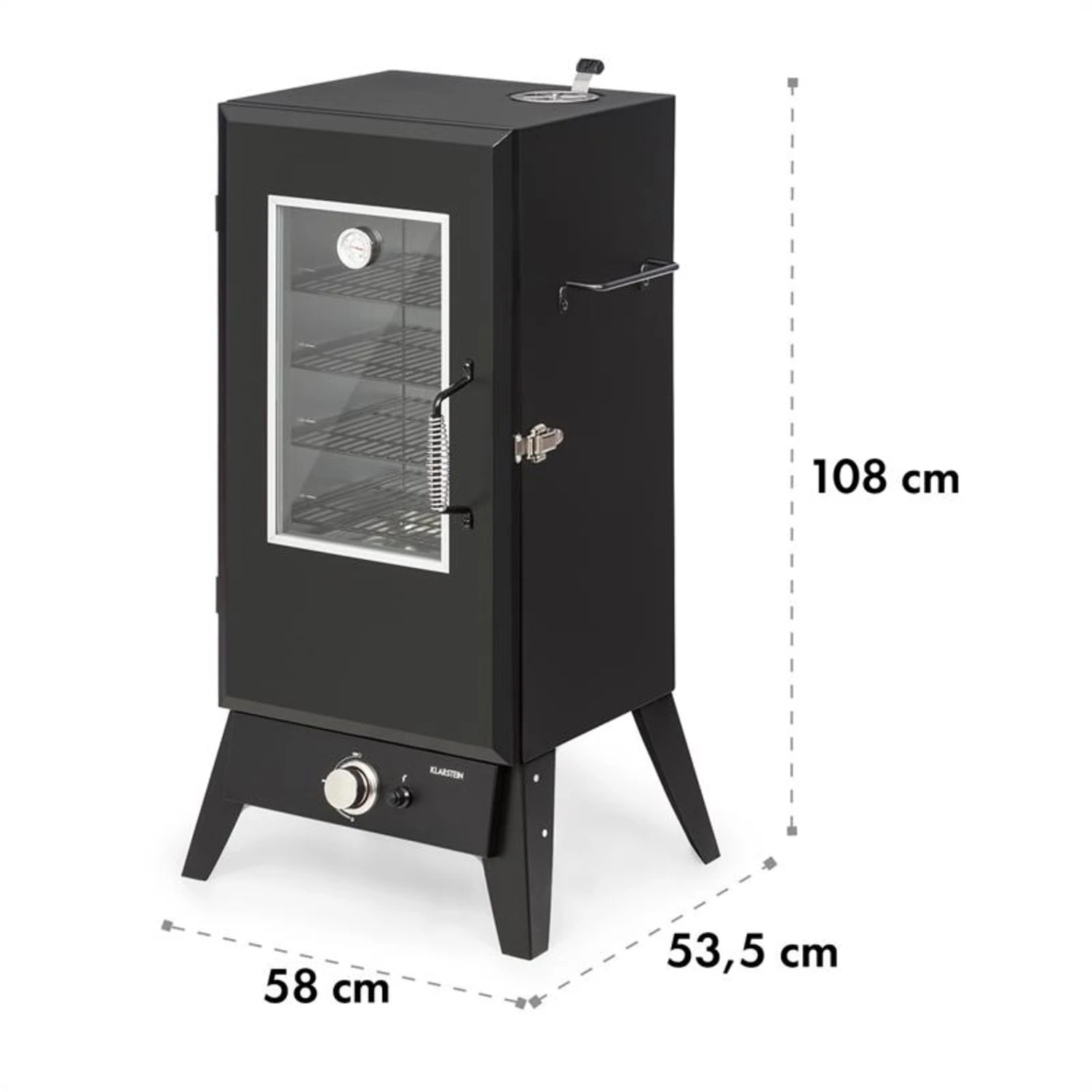 Pasadena Gas-Räuchergrill 2,5 KW Heizleistung 180 °C / 350 °F Max. 12 Pasadena Gas-Räuchergrill 2,5 KW Heizleistung 180 °C / 350 °F Max. - Image 10