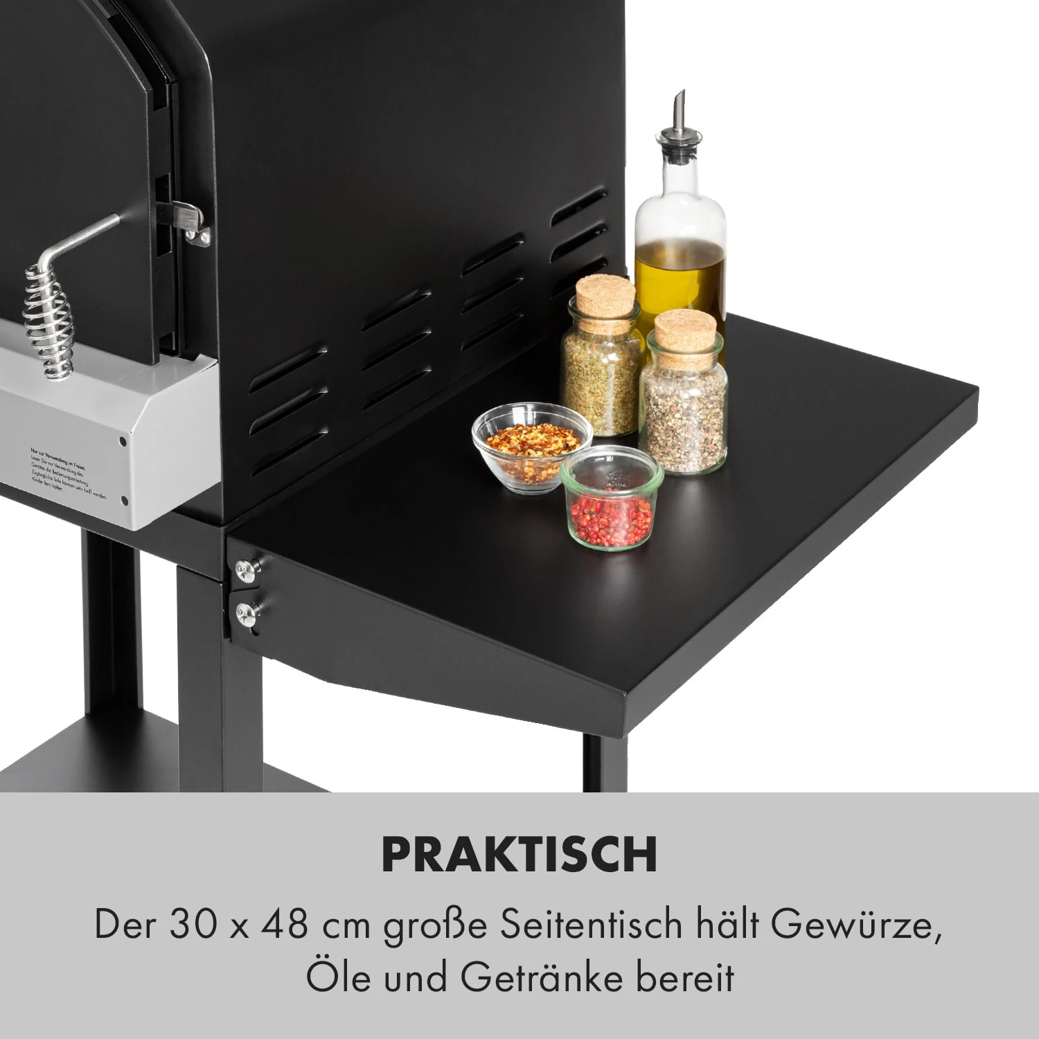 Pizzaiolo Pro Pizza-Gasgrill 76x143x66cm Schamottestein Stahl Mobil 6 Pizzaiolo Pro Pizza-Gasgrill 76x143x66cm Schamottestein Stahl Mobil - Image 4