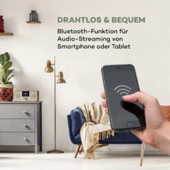 IR-260 Internetradio WLAN USB AUX UPnP 2.8" HCC-Display Fernbedienung -Haushaltsgeräte Förderung 10034908 de 0003 logo