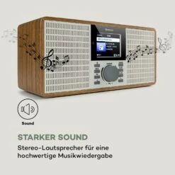 IR-260 Internetradio WLAN USB AUX UPnP 2.8" HCC-Display Fernbedienung -Haushaltsgeräte Förderung 10034908 de 0007 logo