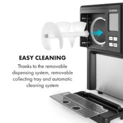 Sweet Sundae Eiscrememaschine Kompressor 1,5l Edelstahl Schwarz -Haushaltsgeräte Förderung 10034911 uk 0008 logo Klarstein Sahnehaeubchen Eiscrememaschine schwarz