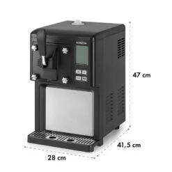 Sweet Sundae Eiscrememaschine Kompressor 1,5l Edelstahl Schwarz -Haushaltsgeräte Förderung 10034911 yy 0010 logo Klarstein Sahnehaeubchen Eiscrememaschine schwarz