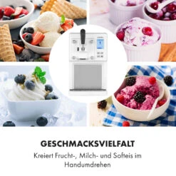 Sweet Sundae Eiscrememaschine Kompressor 1,5l Edelstahl Weiß -Haushaltsgeräte Förderung 10034912 de 0004 logo