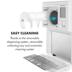 Sweet Sundae Eiscrememaschine Kompressor 1,5l Edelstahl Weiß -Haushaltsgeräte Förderung 10034912 uk 0008 logo Klarstein Sahnehaeubchen Eiscrememaschine weiss