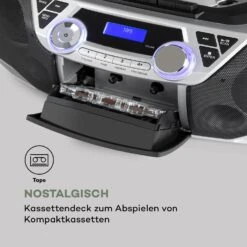Roadie 2K Boombox CD-Player Kassettenradio DAB/DAB+ UKW Bluetooth -Haushaltsgeräte Förderung 10034921 de 0007 logo