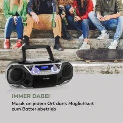Roadie 2K Boombox CD-Player Kassettenradio DAB/DAB+ UKW Bluetooth -Haushaltsgeräte Förderung 10034921 de 0008 logo