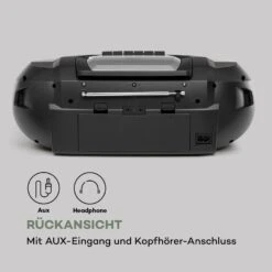 Roadie 2K Boombox CD-Player Kassettenradio DAB/DAB+ UKW Bluetooth -Haushaltsgeräte Förderung 10034921 de 0009 logo