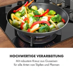 Goldflame 4 Gaskochfeld 4-flammig Messing-Brenner Glaskeramik Schwarz -Haushaltsgeräte Förderung 10034972 de 0007 logo