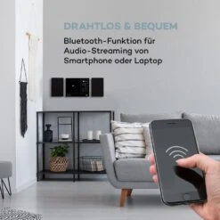 Connect Vertical Internetradio 2x5 W RMS CD IR/UKW/DAB+ Spotify BT 15 Connect Vertical Internetradio 2x5 W RMS CD IR/UKW/DAB+ Spotify BT -Haushaltsgeräte Förderung 10034996 de 0005 logo