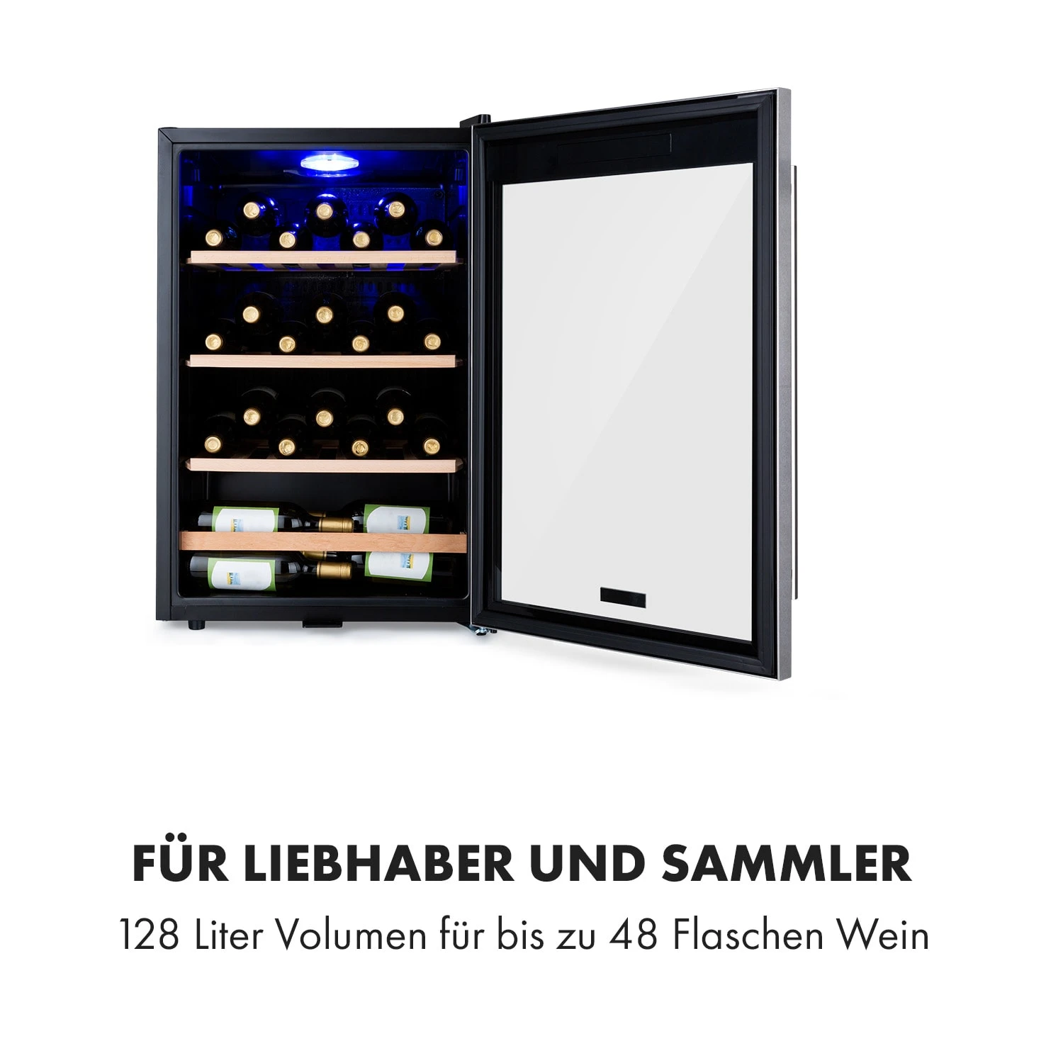 Vinamour 48 Uno Weinkühlschrank 128l 48Fl 3 Einschübe 4-18°C 7 Vinamour 48 Uno Weinkühlschrank 128l 48Fl 3 Einschübe 4-18°C - Image 5