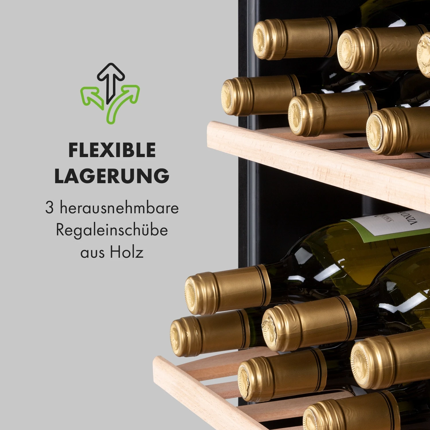 Vinamour 48 Uno Weinkühlschrank 128l 48Fl 3 Einschübe 4-18°C 9 Vinamour 48 Uno Weinkühlschrank 128l 48Fl 3 Einschübe 4-18°C - Image 7