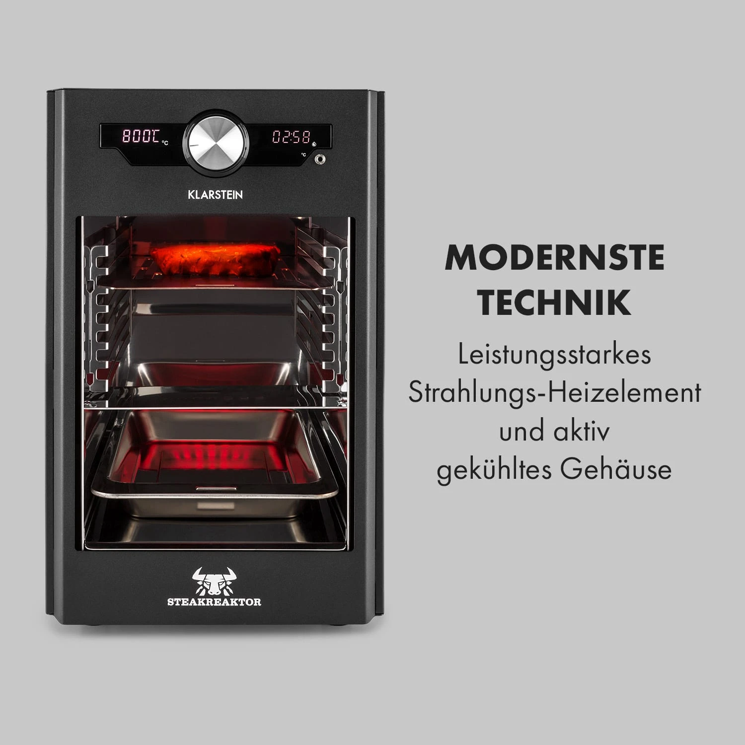 Steakreaktor Core Indoor Grillgerät Hochtemperaturgrill 2100W 800°C 5 Steakreaktor Core Indoor Grillgerät Hochtemperaturgrill 2100W 800°C - Image 3