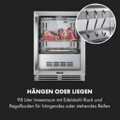 Steakhouse Pro Fleischreifeschrank 98 Ltr 1-25°C Touch Edelstahltür -Haushaltsgeräte Förderung 10035176 de 0005 logo