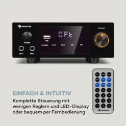 AMP-2 DG Stereo-Hifi-Verstärker 2x50W RMS BT/USB Opt. & Coax. Dig-In -Haushaltsgeräte Förderung 10035179 de 0004 logo