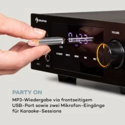 AMP-2 DG Stereo-Hifi-Verstärker 2x50W RMS BT/USB Opt. & Coax. Dig-In -Haushaltsgeräte Förderung 10035179 de 0005 logo