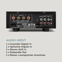 AMP-2 DG Stereo-Hifi-Verstärker 2x50W RMS BT/USB Opt. & Coax. Dig-In -Haushaltsgeräte Förderung 10035179 de 0006 logo