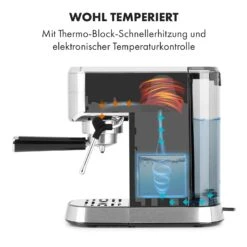Futura Espressomaker 20 Bar 1450 Watt 20 Bar Wassertank: 1,25 Liter Rostfreier Edelstahl 14 Futura Espressomaker 20 Bar 1450 Watt 20 Bar Wassertank: 1,25 Liter Rostfreier Edelstahl -Haushaltsgeräte Förderung 10035183 de 0003 logo